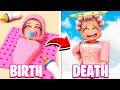 BIRTH TO DEATH: THE ROBLOX GIRL IN BROOKHAVEN!