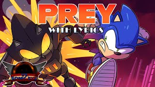Prey WITH LYRICS - Friday Night Funkin' VS Sonic.EXE Mod Cover