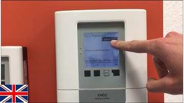 How to assign multiple °CALEON room controllers to a heating circuit