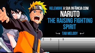 PDF Sample The Raising Fight - Naruto Theme - EASY guitar tab & chords by TabMaster.