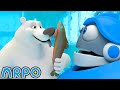ARPO Spots A Grizzly Intruder 🐻❄️ ARPO Kids Cartoons | Videos for Kids | Animation Compilation