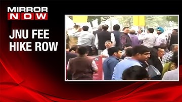 Despite partial fee rollback; Protests continue over JNU hike row