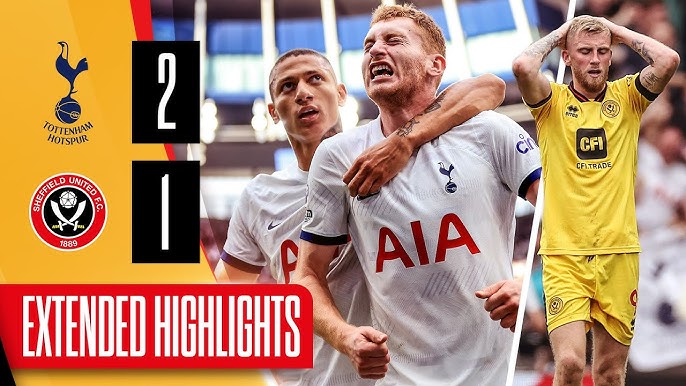 Tottenham vs Sheff Utd highlights: Kulusevski and Richarlison secure win in  stoppage time 