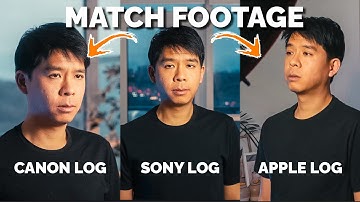 How to EASILY Match LOG Footage from Different Cameras in Resolve (SLog3, CLog3, Apple Log)