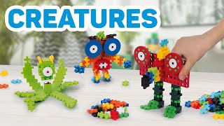 Plus-Plus Learn to Build Creatures - Stop Motion Video