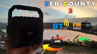 Zeb County 2 Bluetooth Speakers || Unboxing Review || Under Rs. 500 by Simple Things 1,080 views 2 years ago 5 minutes, 46 seconds