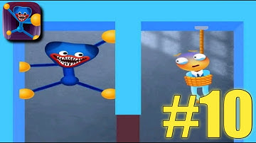 Huggy Stretch Game - Walkthrough Gameplay Part 10 All Levels 56 - 60 for Android, ISO