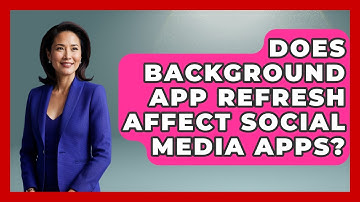 Does Background App Refresh Affect Social Media Apps? - The Hardware Hub