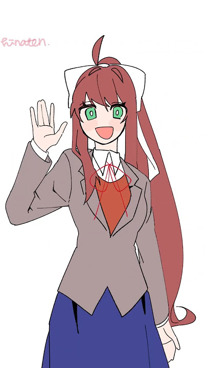 YES or YES💚 #animation #ddlc