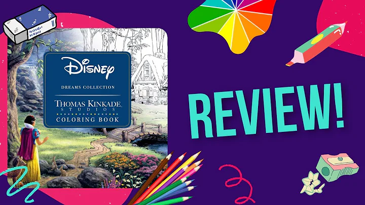 Dreams by Thomas Kinkade | Colouring Book Review