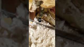 Electrical troubling - LOOSE GROUND - coupling was loose BEHIND WALL!