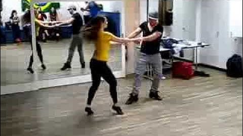 Pedrinho Mattos & Krisztina Balazs Brazilian Zouk Demo, in Zurich