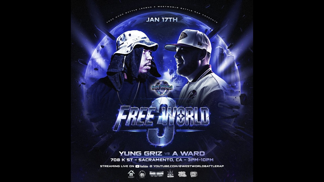 A Ward vs Yung Griz - Hosted by Madman Leek and Don Nino (FreeWorld 3)