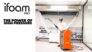 NEW IFOAM PRO. Advanced active foam generator for cleaning hoods