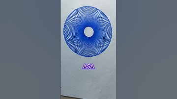 How many rotations did the pen make in total? ?? #Spirograph #2024 #shorts#ytshorts #2024