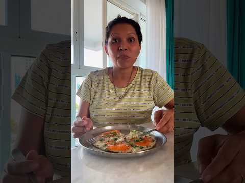 मेरा फेवरेट नाश्ता | SunnySide Up Omelette | #shorts | kabitaskitchen