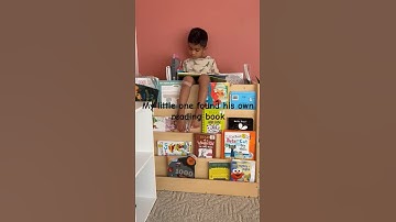 4 yr old autistic kid reading a book #autism #readingnook