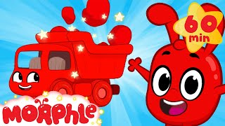 my big red truck vehicles cars and trucks cartoons for kids my magic pet morphle