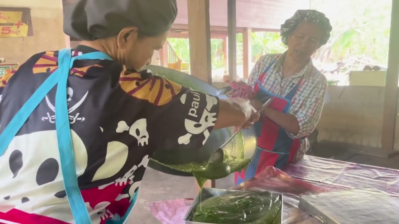 แหล่งเรียนรู้ชุมชน ป้าเขียวขนมไทย