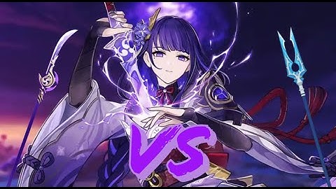 Raiden shogun C3 || Engulfing lightning R1 VS The Catch R5