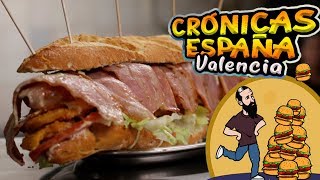 CRÓNICAS ESPAÑA - El Super Bocadillo Gigante con 2kg de mezcla - Episodio 1 VALENCIA