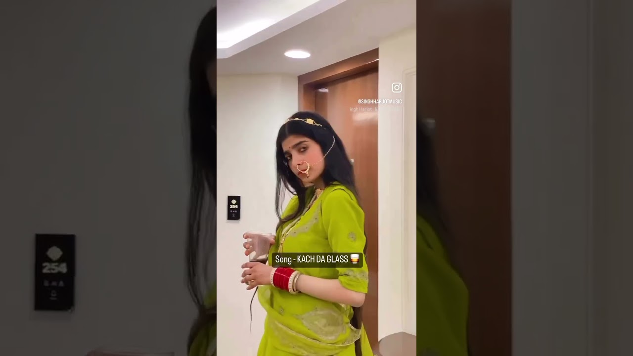 KACH DA GLASS ~ SINGH HARJOT | PUNJABI SONG | DJ PUNJABI SONG