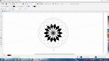 Corel Draw Tips & Tricks CorelDraw 2018 Symmetry Tool Part 5