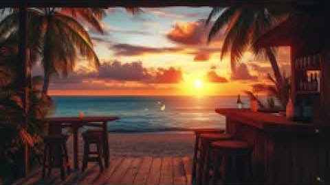 Beach Bar Vibes  Chillout Relaxing Deep House Music Mix Chill Sunset Summer Ambient Tropical Vibes