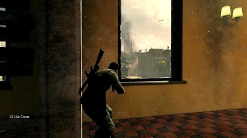 Sniper Elite V2 Shot Through The Scope!!!