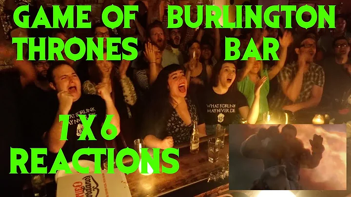 GAME OF THRONES Reactions at Burlington Bar /// 7x6 THAT SCENE \\\