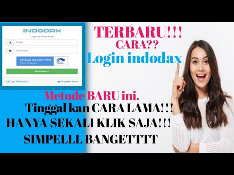 CARA LOGIN INDODAX TERBARU