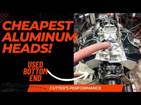 SBC Dyno Test Cheap Aluminum Heads Flat Tappet Cam