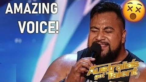 Strongest Man On Earth Eddie Williams SHOCKS With A Singing Audition! | Australia's Got Talent 2019