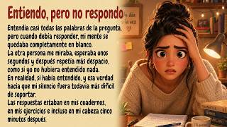 Mi mente se quedaba en blanco | Spanish Listening Practice (B1)