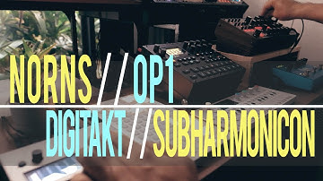 Holidays // Ep. 1 //  Moog Subharmonicon | Elektron Digitakt | Monome Norns | Strymon BigSky
