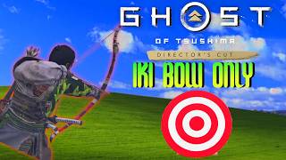 Can You Beat Ghost of Tsushima's Iki island with Only Your Bow?