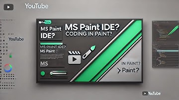 🚀 MS Paint... as an IDE?! | The Wildest Way to Write Code 🖌️💻