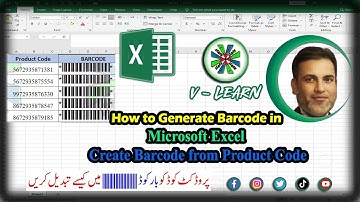 How to Create BARCODE in Excel || Generate Barcode in Microsoft Excel || Excel Barcode Generator