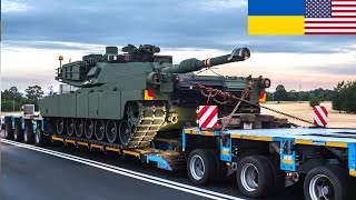US-Russia Tensions: Game-Changing M1A1 Abrams Tanks in Ukraine arrive Resimi