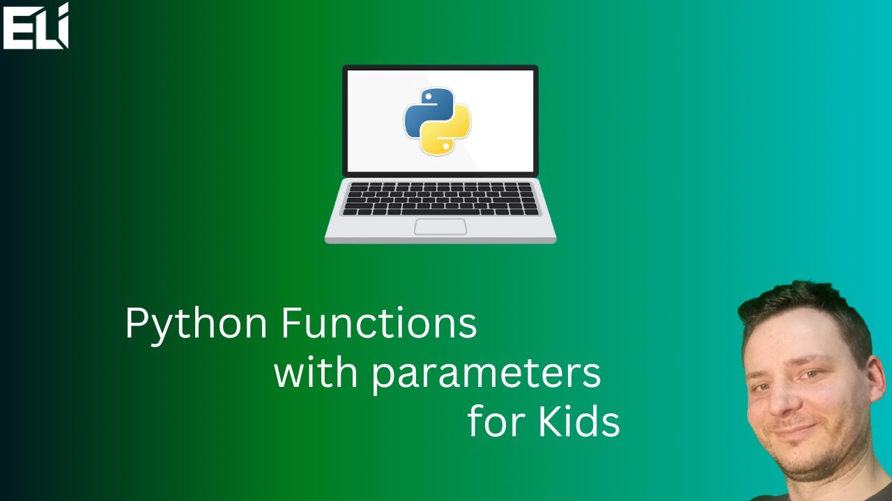 Python Functions with Parameters for Kids - YouTube