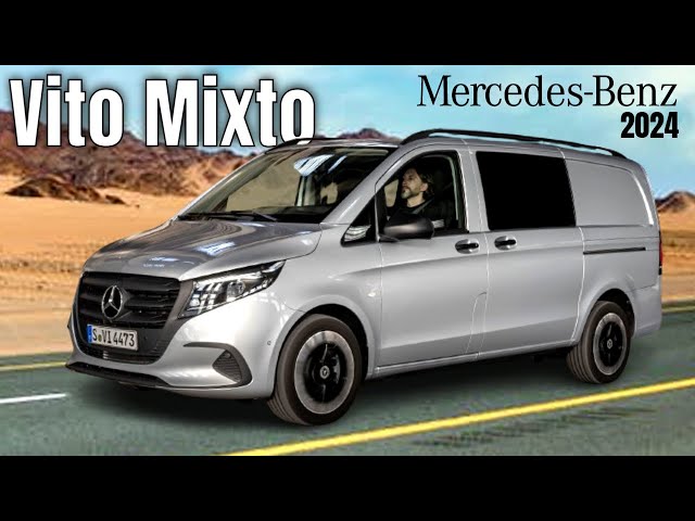 New 2024 Mercedes Benz Vito Mixto Facelift 