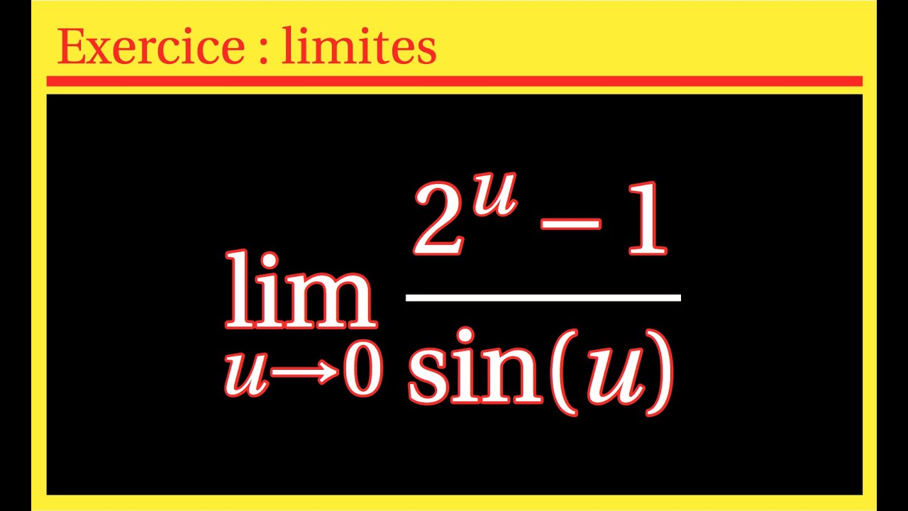 Calcul de limite un quotient indéterminé élémentaire YouTube — free download