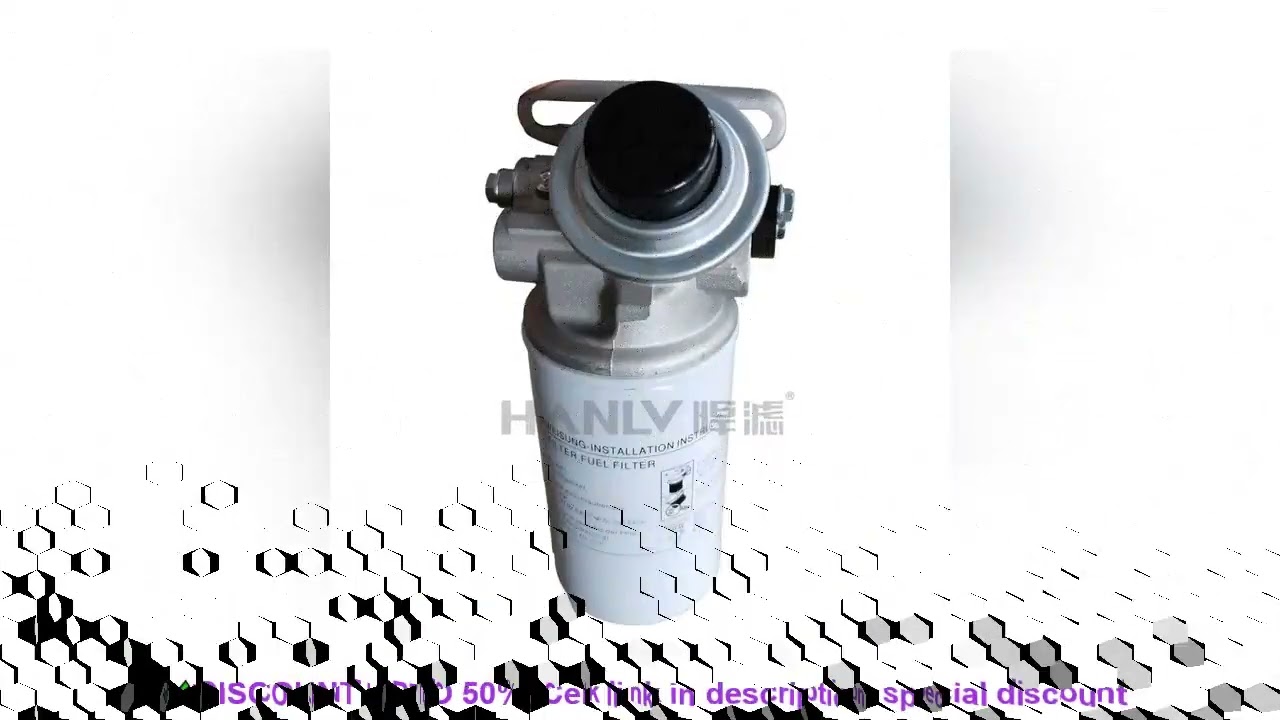 High Quality Fuel Water Separator Diesel Fuel Filter Aluminum Auto Engine Parts FOR MANN Filter Truc