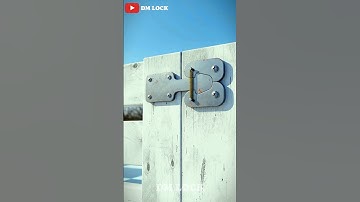 Sliding Gate Latch idea #ff #design #woodworking #mechanical #shorts