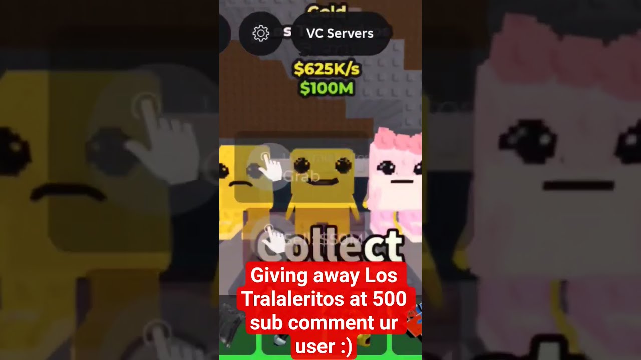 Los Tralaleritos At 500 Subscriber StealABrainrot Roblox Giveaway Lostralaleritos