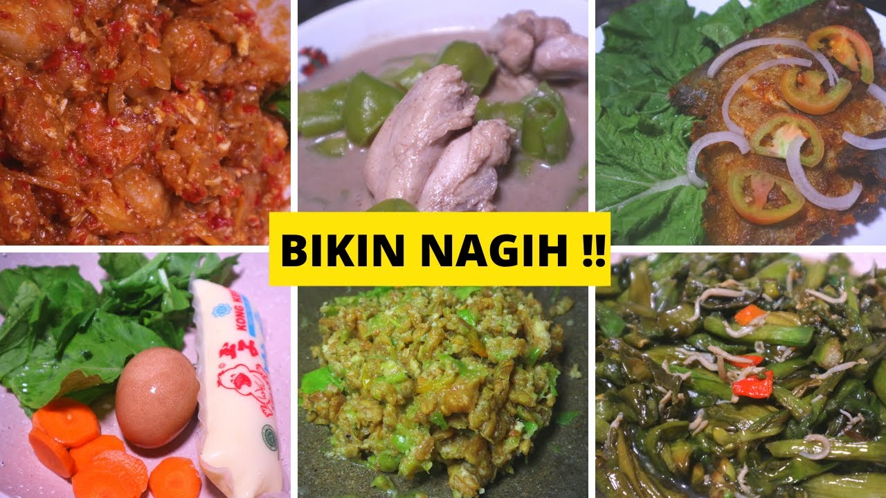 6 MENU IDE MASAKAN SEHARI HARI PART 1 Resep Masakan Indonesia Sehari