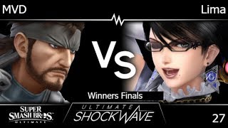 USW 27 - WBG | MVD (Snake) vs Lima (Bayonetta) Winners Finals - SSBU
