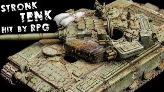 Let's Finish The Battle Worn T-90 from Revell!