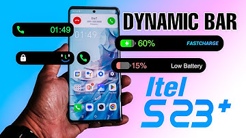 HOW TO ACTIVATE DYNAMIC BAR of ITEL S23 PLUS (Tagalog)