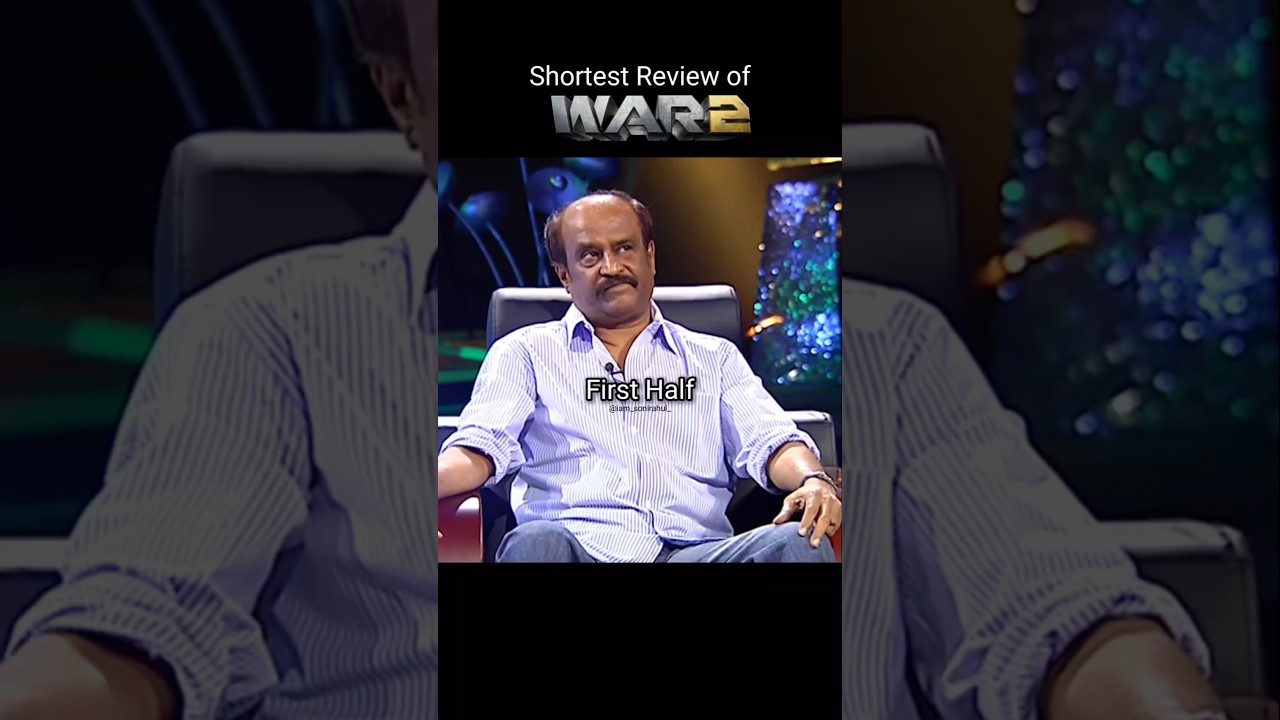 Shortest 'War 2 Review' Ever…(Thank Me Later) | Hrithik Roshan | Jr NTR